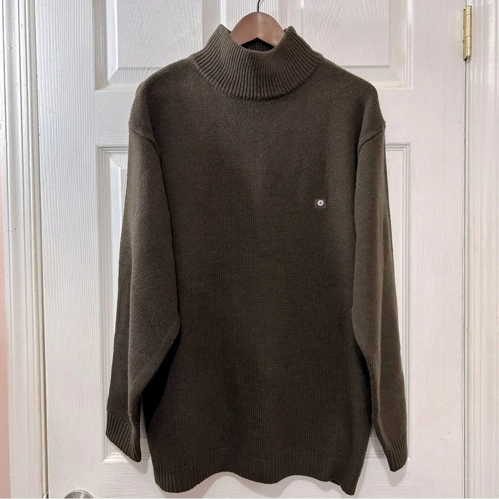 Southpole Men's Sweater Brown Size Large